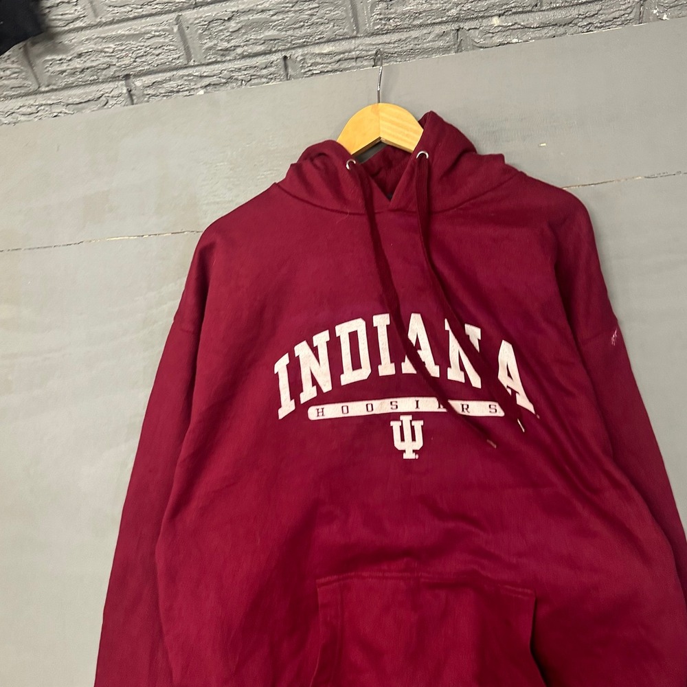 Indiana Hoosiers NCAA Crimson Hoodie Sweatshirt Extra‎ Large TSI Sportswear